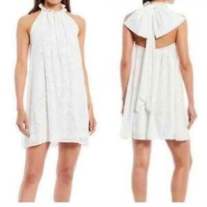 🌷H.P Sachin & Babi Adeline Halter Neck Sleeveless Swing Dress